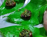 A picture of step 5 of Dates and betel leaf mukhwas.