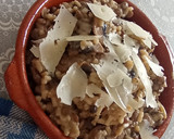 Foto del paso 11 de la receta: Risotto de champiñones y berenjena