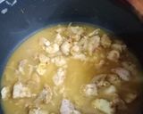 A picture of step 3 of Chicken veggies macroni.
