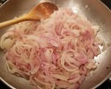 A picture of step 1 of Melty Onion Toasts.