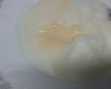 Foto del paso 3 de la receta: Bacalao cubierto de muselina de ajo sobre cebolla caramelizada