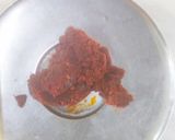A picture of step 3 of Lasaniya Sandwich Pakoda.