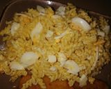 A picture of step 8 of Spanish pasta salad.