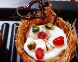 A picture of step 12 of Vermicelli Cup with Kesar Pista Shrikhand.