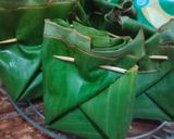Foto langkah ke 4 dari resep Bothok Tahu Telur Asin (pakai daun pisang).