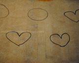 A picture of step 1 of Chocolate lace lollipops.