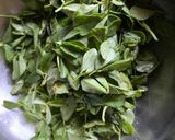 A picture of step 1 of Jowar-Methi Muthiya.