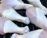 Chicken drumsticks on BBQ recipe step 1 photo