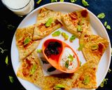 मिंट मसालापराठा(mint masala paratha recipe in hindi) रेसिपी चरण 5 फोटो