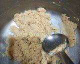 A picture of step 4 of Diet halwa with fresh cream.