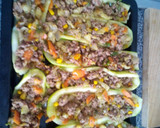 Foto del paso 4 de la receta: Calabacines rellenos gratinados