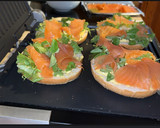 Foto del paso 4 de la receta: Bagels con salmón al curry
