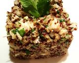 Foto del paso 1 de la receta: Ensalada de quinoa bicolor con vegetales y pollo