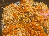 Lasaña vegana de boloñesa de soja