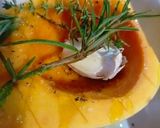 Une image de l'étape 2 de 🌱Butternut Chèvre Miel Thym Ail en chemise.