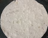 A picture of step 6 of Cumin khakhra.
