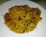 A picture of step 5 of Beef pilau.