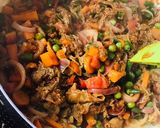 A picture of step 11 of Mince beef and veggies sauce.