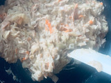 Calabacín relleno (sin horno)