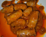 Foto del paso 5 de la receta: Salchichas en salsa koreana de curry rojo