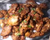 A picture of step 7 of Spice Chicken pakora🌶️.