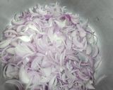 A picture of step 1 of Chicken Biryani.