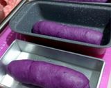 Foto langkah ke 4 dari resep Roti Kukus Pontianak Ubi Ungu.