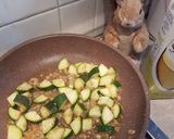 Foto del passaggio 3 della ricetta Papillon verdi (Farfalle zucchine e pistacchio)