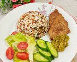 Foto langkah ke 8 dari resep Nasi Tutug Tempe.
