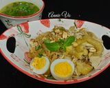 Hình bước làm 4 của món Phở gà trộn