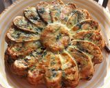 Foto del passaggio 4 della ricetta Sformato di cicoria, ricotta e pancetta affumicata