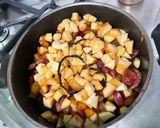 Une image de l'étape 6 de Compote de pommes, quetsches et prunes d’ente à la vanille.