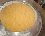 A picture of step 2 of Jowar masala roti.