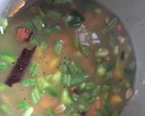 A picture of step 5 of Mixed Veg Fried Rice in Pressure cooker.