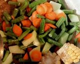Foto langkah ke 4 dari resep Sayur Asem Bumbu Ulek.