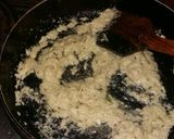 A picture of step 7 of Methi malai matar.
