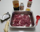 薑燒豬肉的食譜步驟1照片
