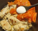 A picture of step 4 of Resturant style chicken karahi.