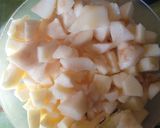 Foto del paso 1 de la receta: Mermelada de manzana y pera con edulcorante