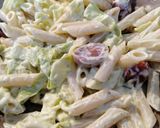 Foto del paso 6 de la receta: Ensalada marinera de pasta con mayonesa de hierbabuena