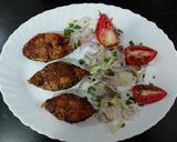 A picture of step 2 of Fry fish tamarind paper/ vary simple and easy to cook/ tasty yam.