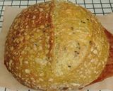 Foto langkah ke 22 dari resep Wijen Hitam Putih Pandan Sourdough Bread (Open Bake Method).