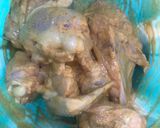 A picture of step 2 of KFC chicken.