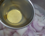 A picture of step 2 of Chuqandar ki bhujiya 😋.