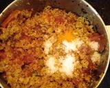 A picture of step 4 of Tomato coconut chutney.