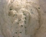 A picture of step 2 of Baked Eggs with Mushrooms, Comté, and Chives.