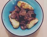 Une image de l'étape 4 de Filet mignon de porc caramélisé aux pruneaux.