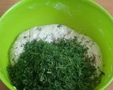 عکس مرحله 3 از دستور نان قارچ و شوید