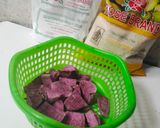 Foto langkah ke 1 dari resep Moci panggang ubi ungu.