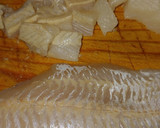 Foto del paso 3 de la receta: Arròs melos con bacallà, lechona i Gambón
